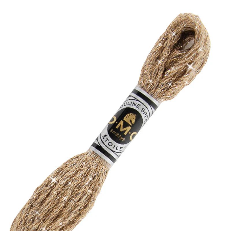 DMC 6 - Strand Etoile Embroidery Floss 8.7yd - Medium Beige Brown - Honey Bee Stamps