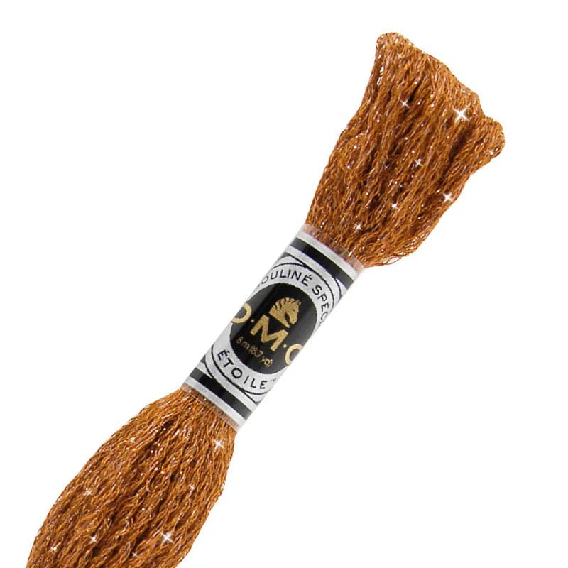 DMC 6 - Strand Etoile Embroidery Floss 8.7yd - Medium Brown - Honey Bee Stamps