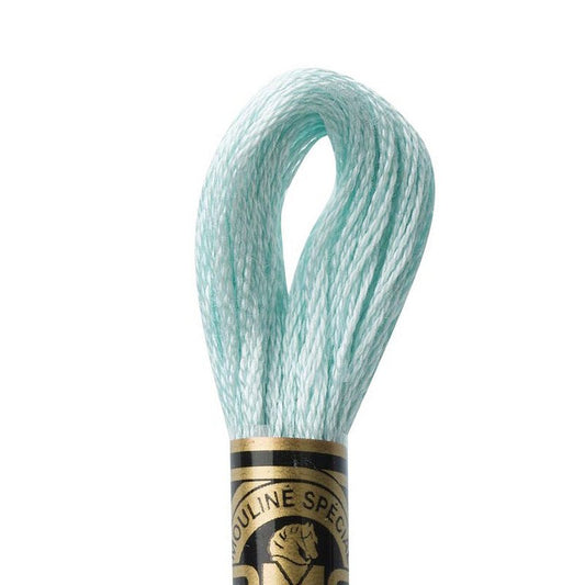 DMC Embroidery Floss, 6-Strand - Blue Ultra Very Light 828 - Honey Bee Stamps