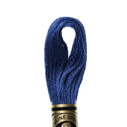 DMC Embroidery Floss, 6-Strand - Blue Very Dark 824 - Honey Bee Stamps
