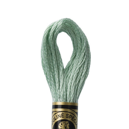 DMC Embroidery Floss, 6-Strand - Celadon Green Light 3817 - Honey Bee Stamps
