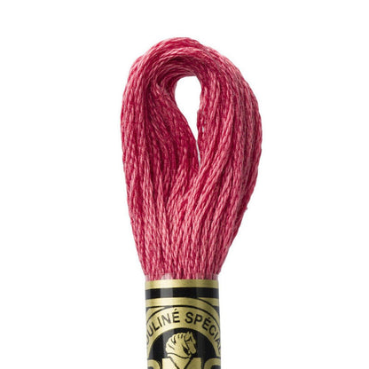DMC Embroidery Floss, 6 - Strand - Dusty Rose Very Dark 3731 - Honey Bee Stamps