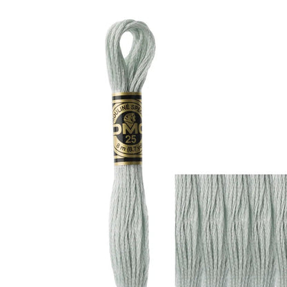 DMC Embroidery Floss, 6 - Strand - Gray Green Very Light 928 - Honey Bee Stamps