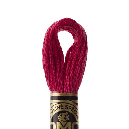 DMC Embroidery Floss, 6 - Strand - Raspberry Dark 3831 - Honey Bee Stamps