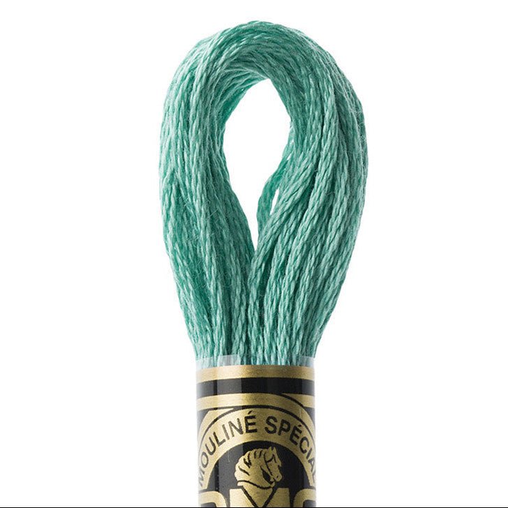 DMC Embroidery Floss, 6-Strand - Teal Green Light 3849 - Honey Bee Stamps
