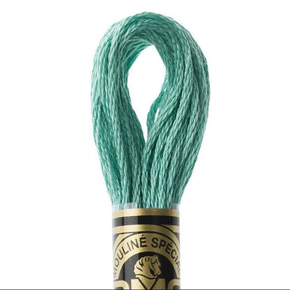 DMC Embroidery Floss, 6-Strand - Teal Green Light 3849 - Honey Bee Stamps