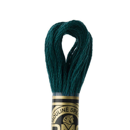 DMC Embroidery Floss, 6-Strand - Turquoise Ultra Very Dark 3808 - Honey Bee Stamps