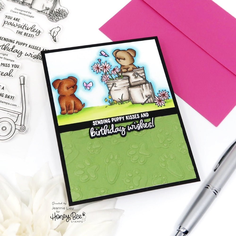Dog Gone Amazing - Honey Cuts - Coordinating Dies - Honey Bee Stamps