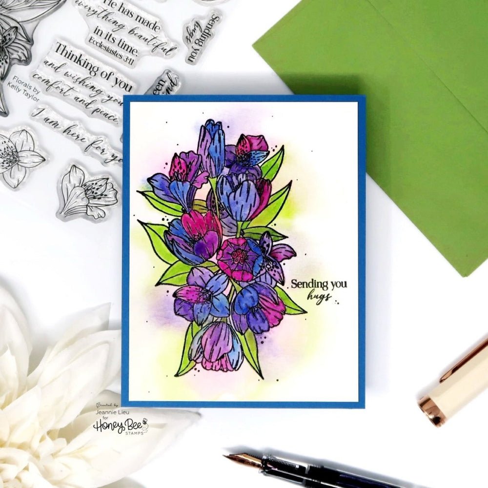 Everything Beautiful - 6x6 Photopolymer Stamp Set - Honey Bee Stamps