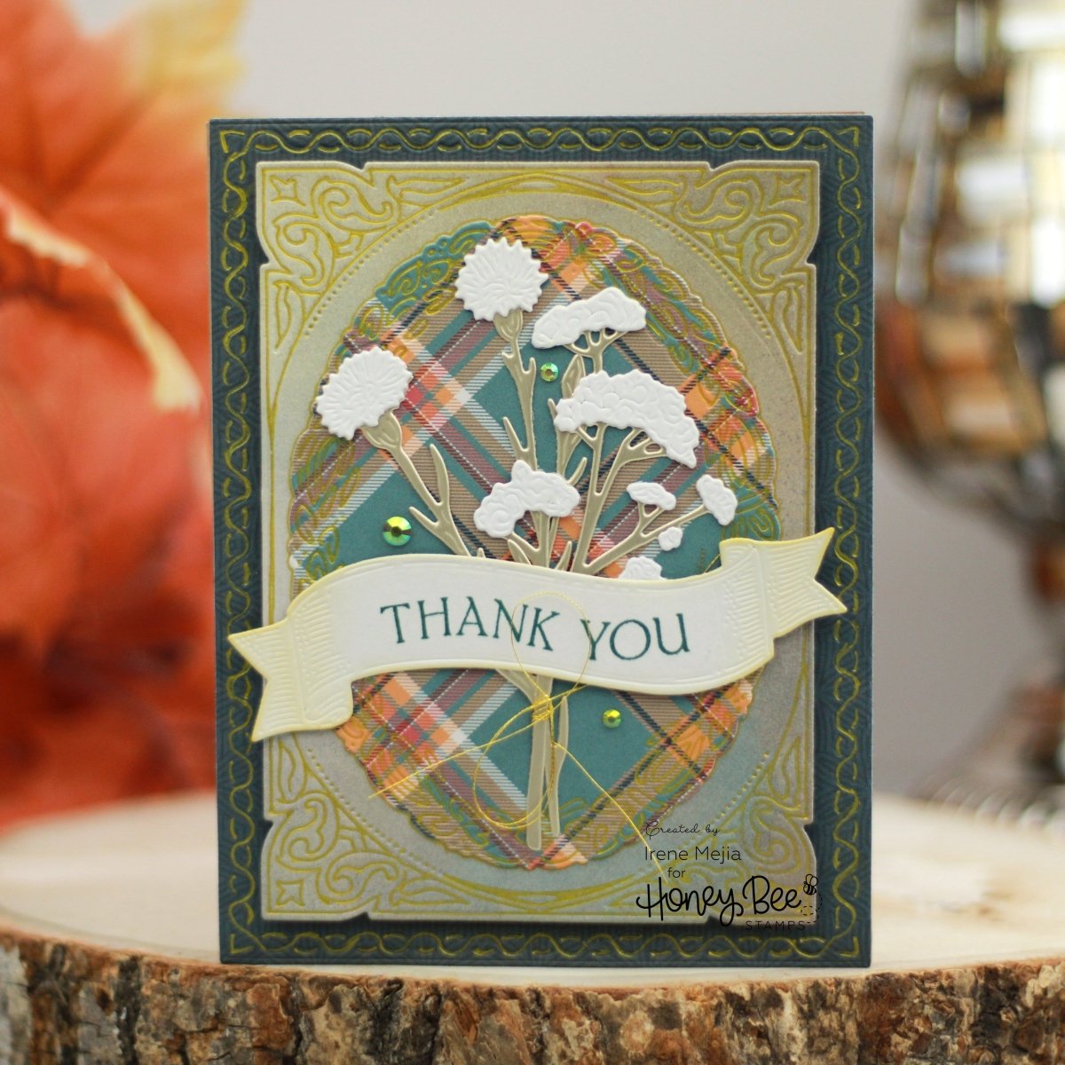 Fancy Fall Layering Frames - Honey Cuts - Stand - Alone Dies - Honey Bee Stamps