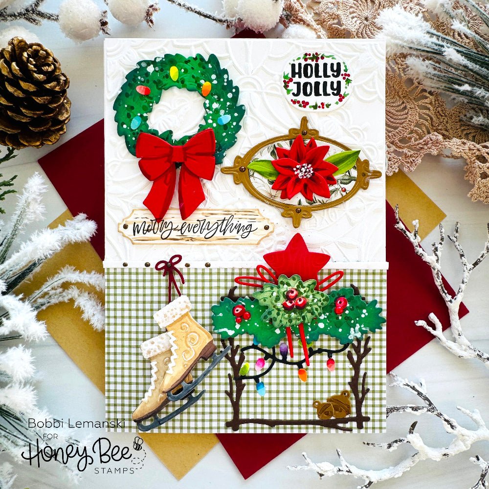 Gallery Wall: Holiday - Honey Cuts - Coordinating Dies - Honey Bee Stamps