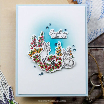 Garden Gate - 6x6 Photopolymer Stamp Set - Honey Bee Stamps