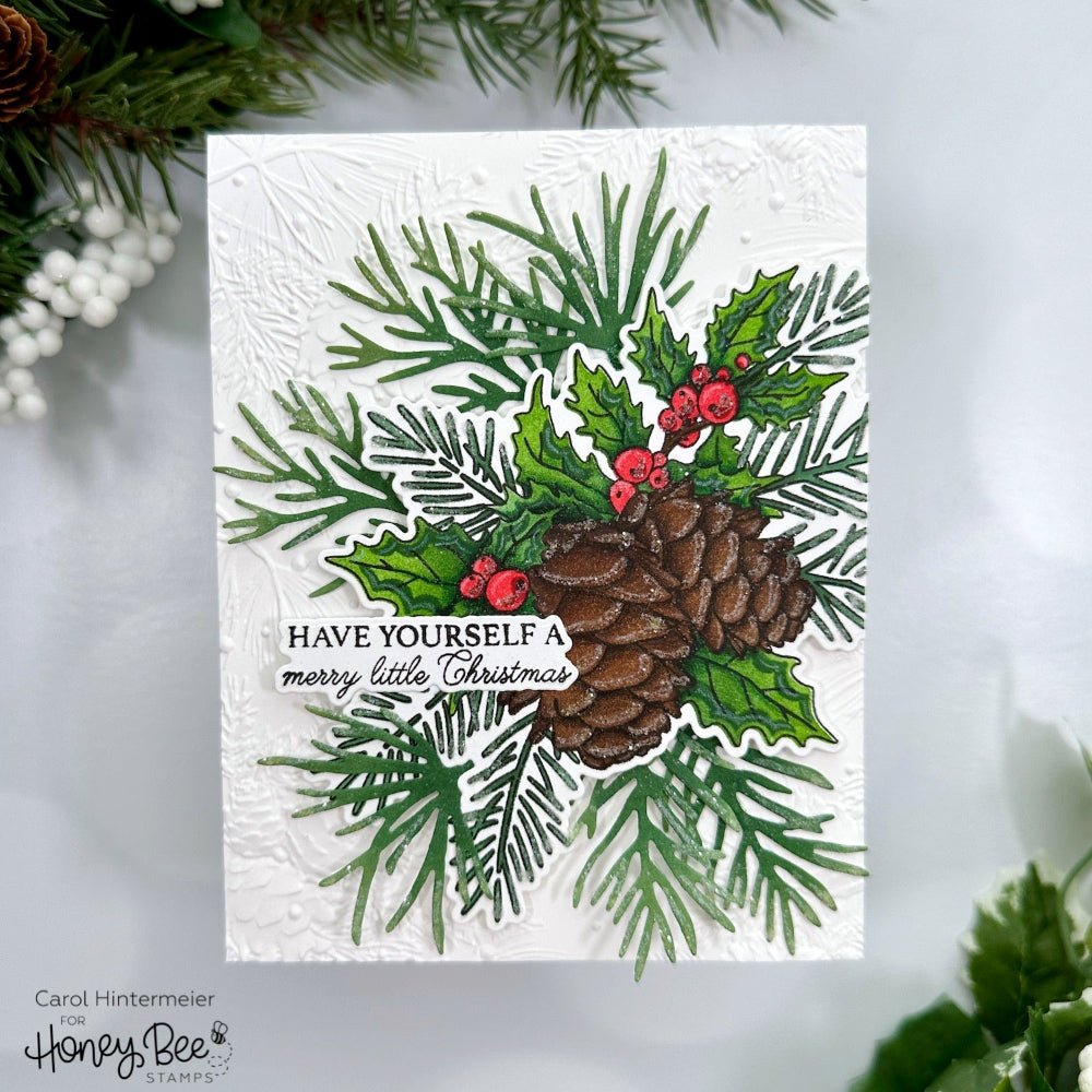 Good Tidings - 4x5 Photopolymer Stamp Set - Honey Bee Stamps