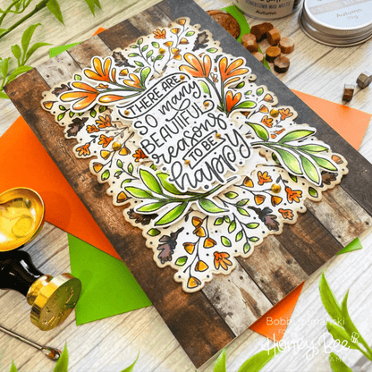 Grain & Grunge Paper Pad 6x8.5 - 24 Double - Sided Sheets - Honey Bee Stamps