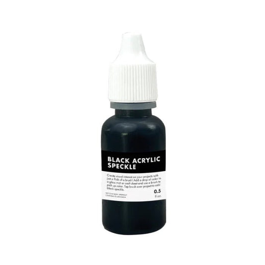 Hero Arts Acrylic Speckle Ink .5 oz - Black - Honey Bee Stamps