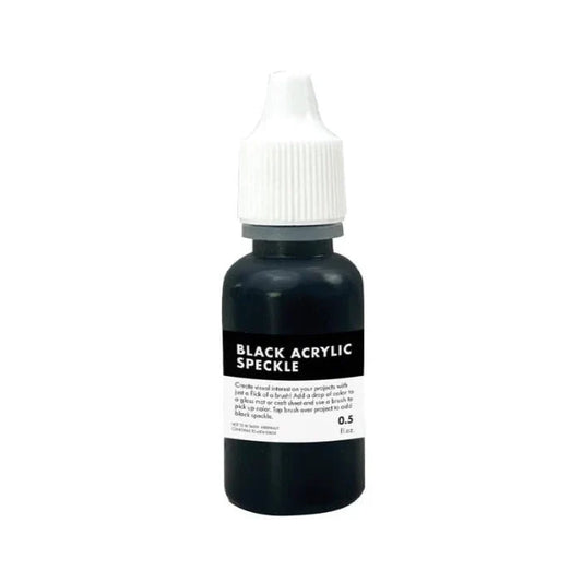 Hero Arts Acrylic Speckle Ink .5 oz - Black - Honey Bee Stamps