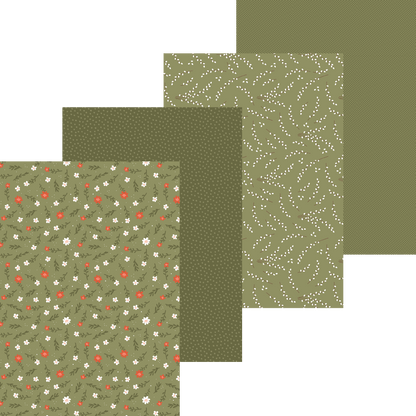 Homestead Hues Paper Pad 6x8.5 - 24 Double - Sided Sheets - Honey Bee Stamps