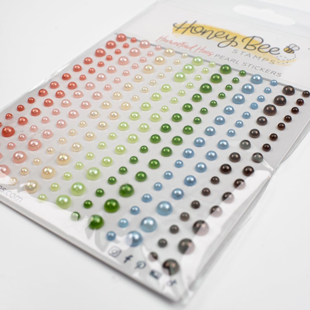 Homestead Hues - Pearl Stickers - 210 Count - Honey Bee Stamps