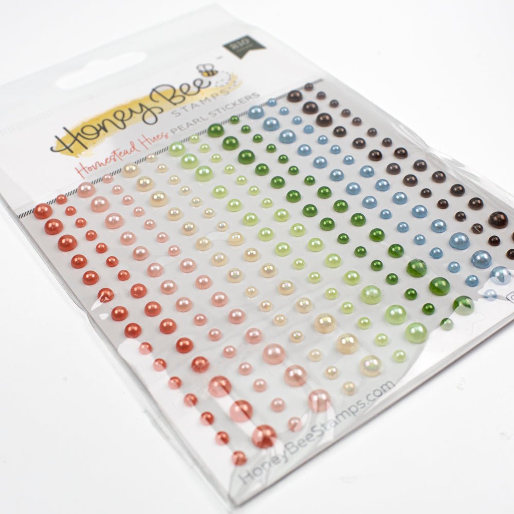 Homestead Hues - Pearl Stickers - 210 Count - Honey Bee Stamps
