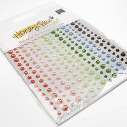 Homestead Hues - Pearl Stickers - 210 Count - Honey Bee Stamps