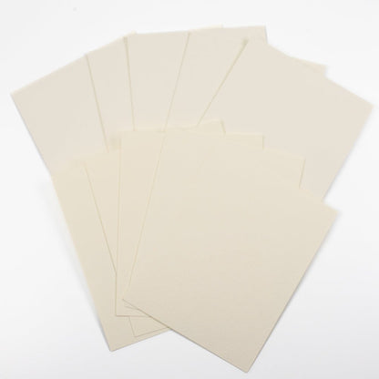Honey Bee A2 Card Panels and Envelopes Set Of 5 - Almond - Honey Bee Stamps