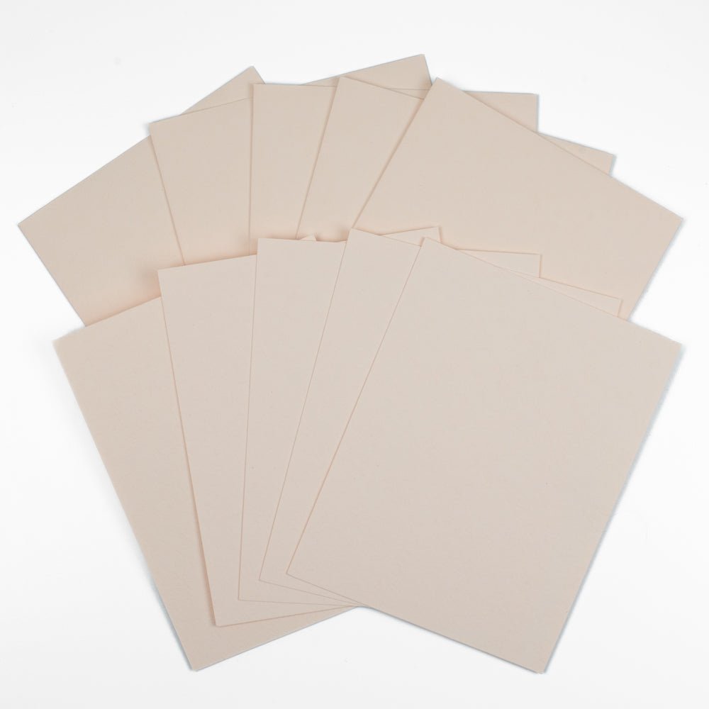 Honey Bee A2 Card Panels and Envelopes Set Of 5 - Petal Blush - Honey Bee Stamps