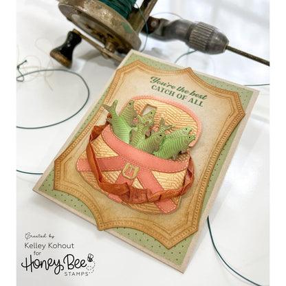 Hooked On You - Honey Cuts - Coordinating Dies - Honey Bee Stamps