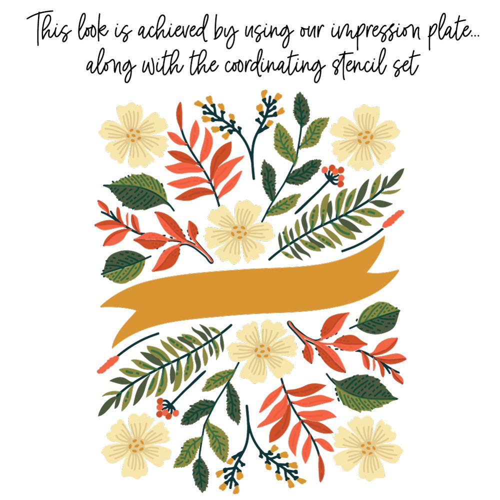 Impressions: Bountiful Banner - Honey Cuts - Coordinating Dies - Honey Bee Stamps