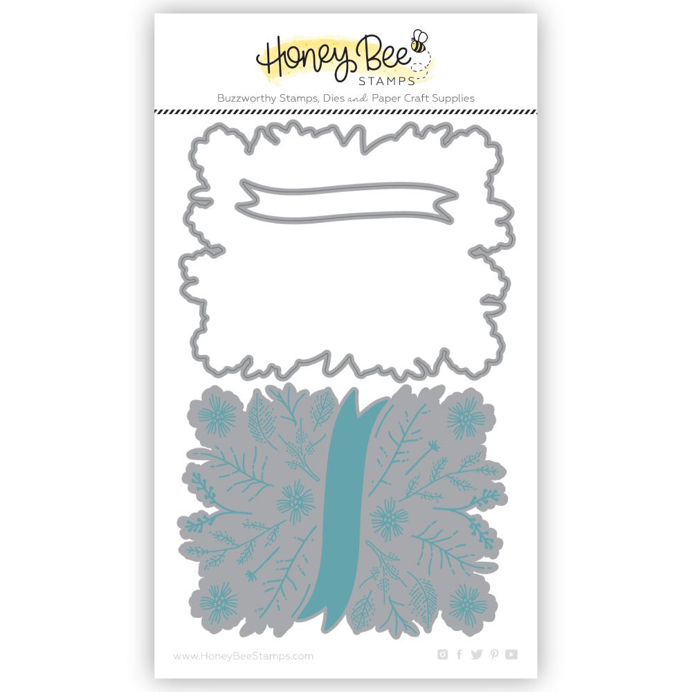 Impressions: Bountiful Banner - Honey Cuts - Coordinating Dies - Honey Bee Stamps