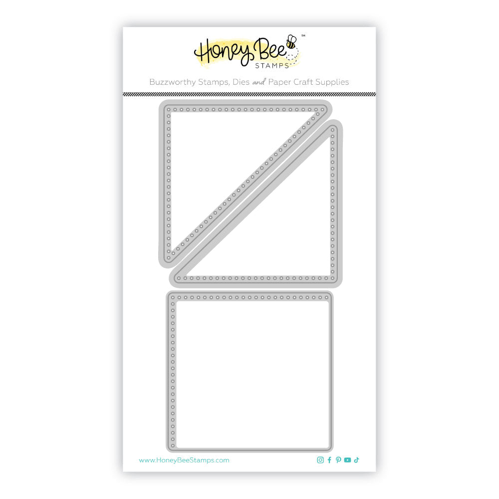In Stitches: Bookmarked - Honey Cuts - Stand - Alone Dies - Honey Bee Stamps