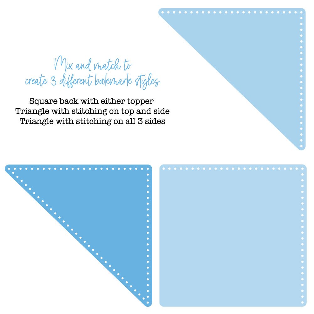 In Stitches: Bookmarked - Honey Cuts - Stand - Alone Dies - Honey Bee Stamps