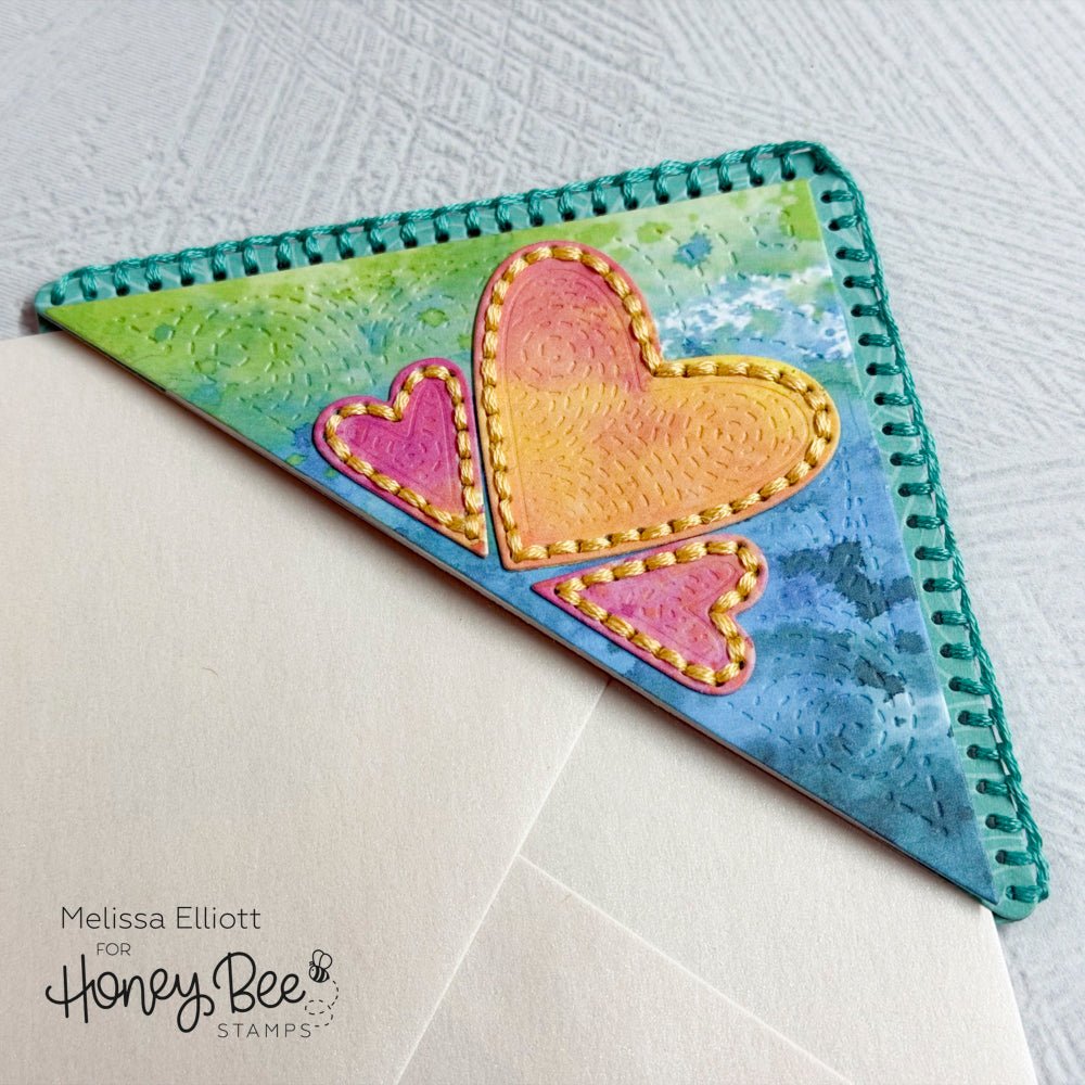 In Stitches: Bookmarked Love & Light - Honey Cuts - Stand - Alone Dies - Honey Bee Stamps
