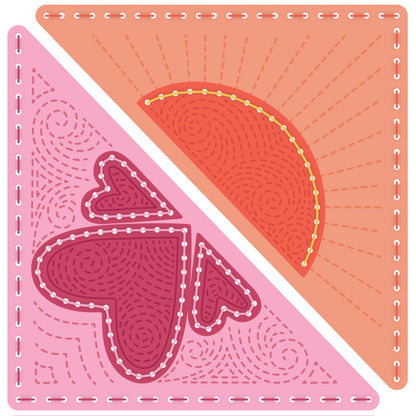 In Stitches: Bookmarked Love & Light - Honey Cuts - Stand - Alone Dies - Honey Bee Stamps