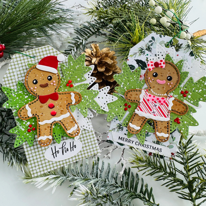 In Stitches: Gingerbread - Honey Cuts - Stand - Alone Dies - Honey Bee Stamps