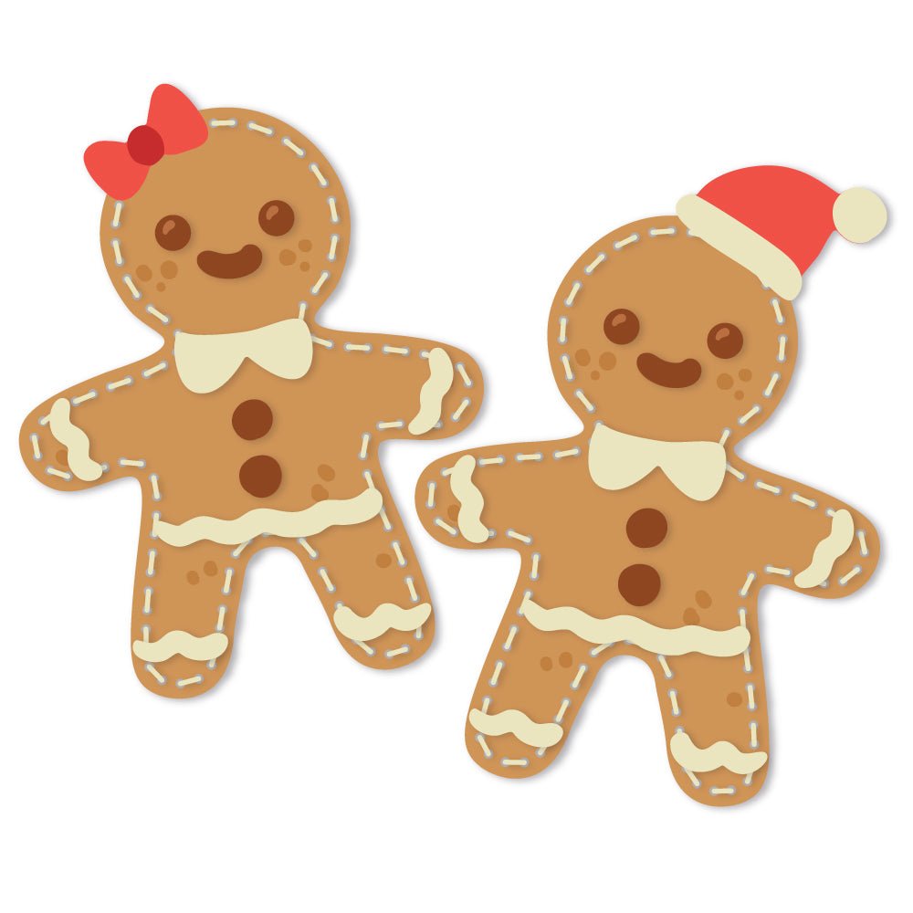 In Stitches: Gingerbread - Honey Cuts - Stand - Alone Dies - Honey Bee Stamps
