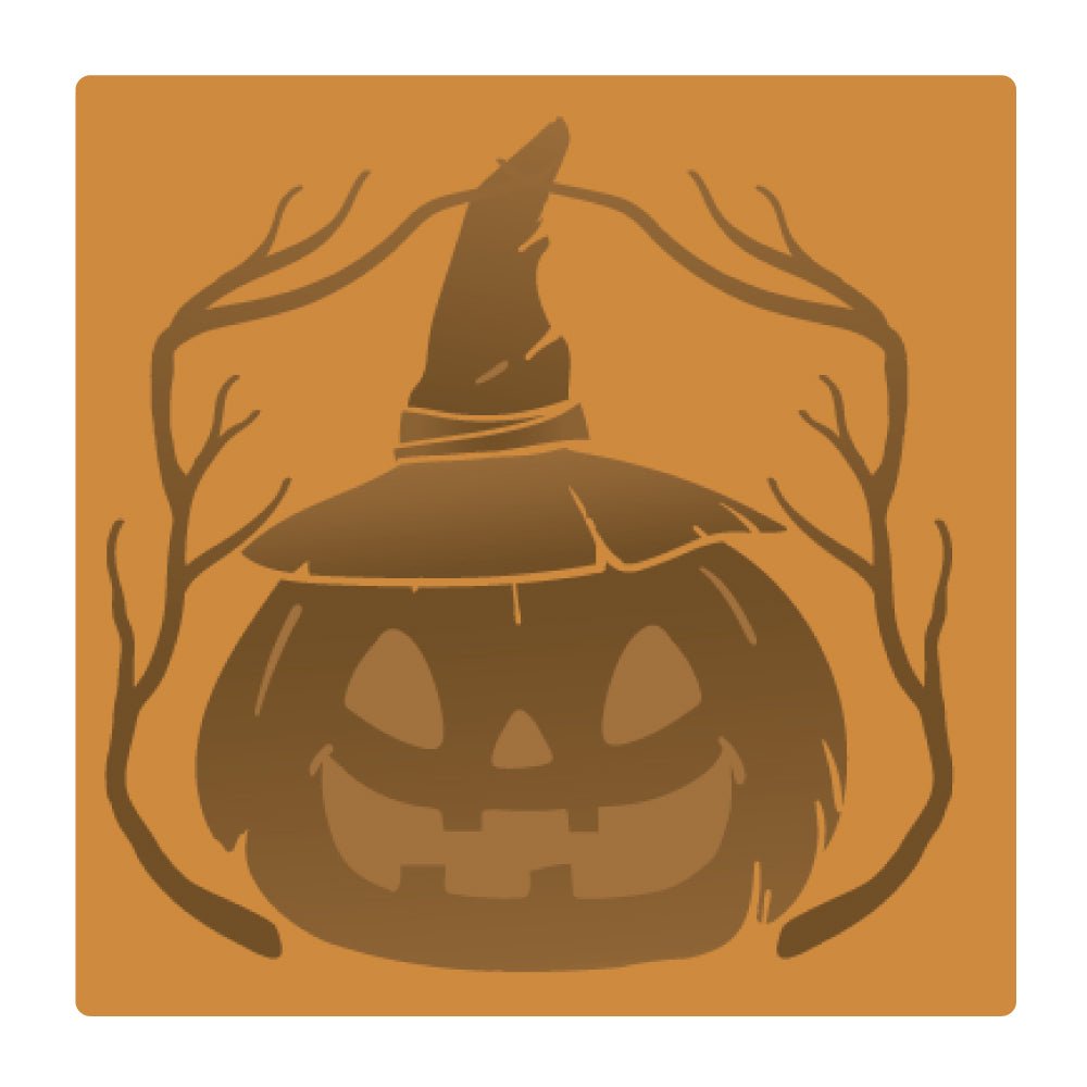 Jack - o - Lantern - Wax Stamper - Honey Bee Stamps