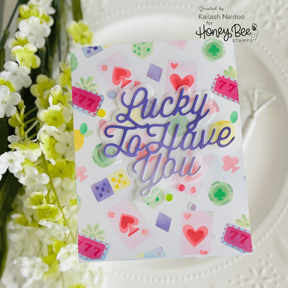 Jackpot - Coordinating Honey Cuts - Stand - Alone Dies - Honey Bee Stamps