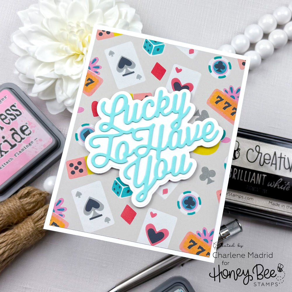 Jackpot - Coordinating Honey Cuts - Stand - Alone Dies - Honey Bee Stamps