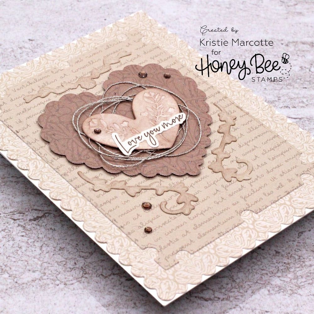 Lean on Each Other - 6x6 Photopolymer Stamp Set - Honey Bee Stamps