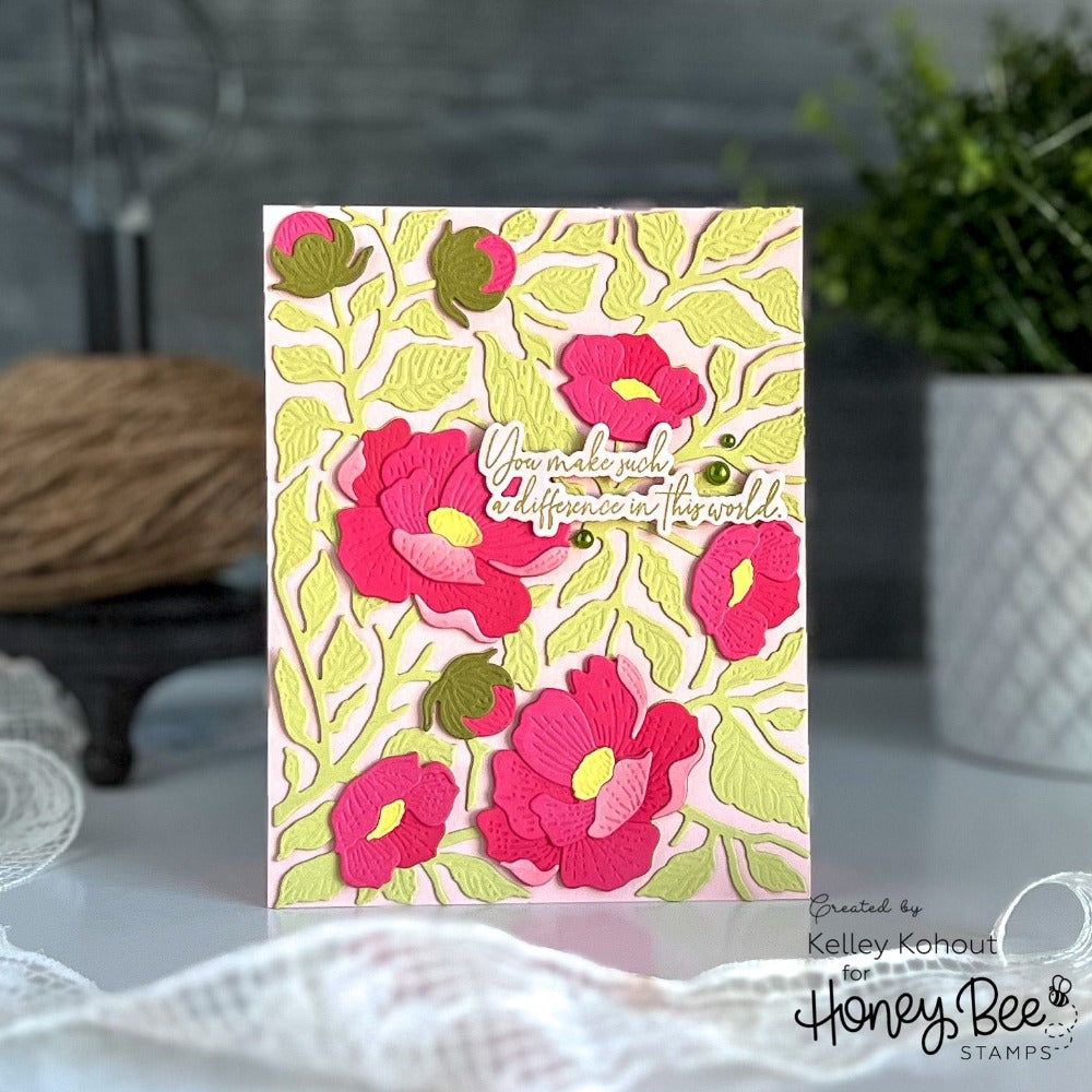 Lean on Each Other - Honey Cuts - Coordinating Dies - Honey Bee Stamps