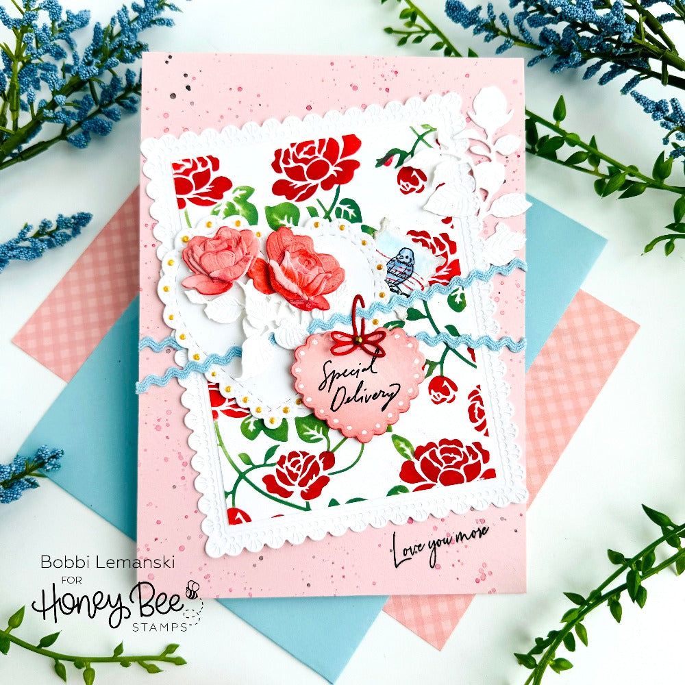 Lean on Each Other - Honey Cuts - Coordinating Dies - Honey Bee Stamps