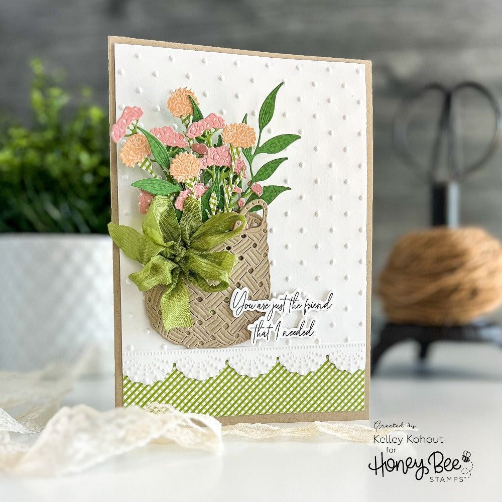Lean on Each Other - Honey Cuts - Coordinating Dies - Honey Bee Stamps