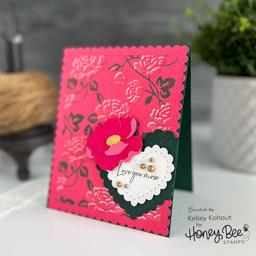 Lean on Each Other - Honey Cuts - Coordinating Dies - Honey Bee Stamps