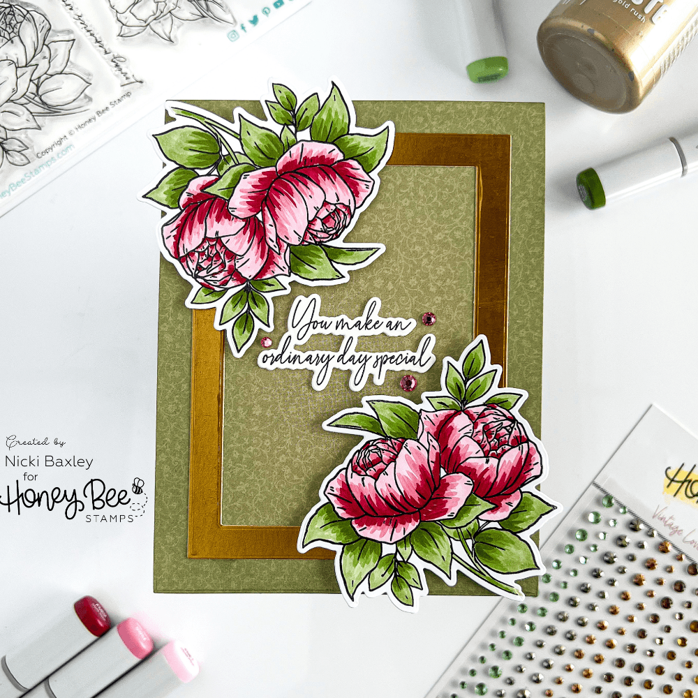 Lean on Each Other - Honey Cuts - Coordinating Dies - Honey Bee Stamps