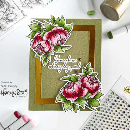 Lean on Each Other - Honey Cuts - Coordinating Dies - Honey Bee Stamps