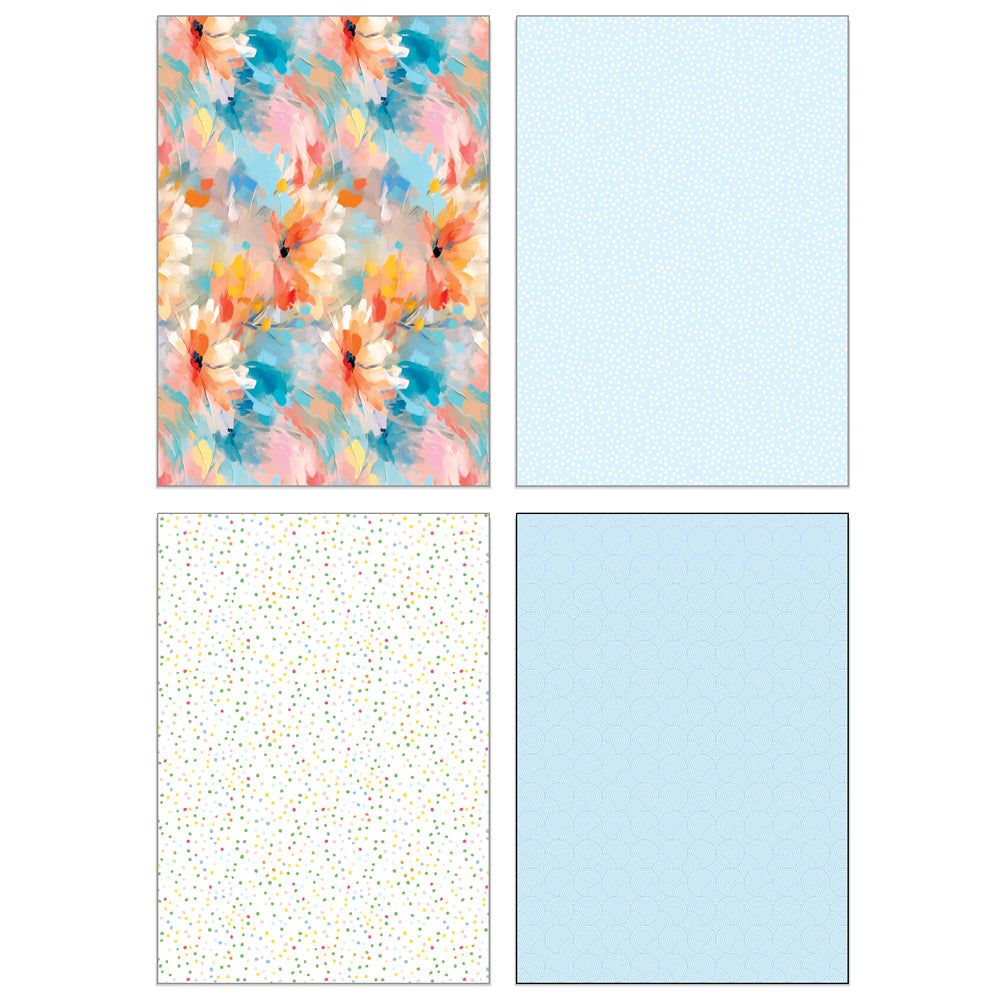 Let's Party Paper Pad 6x8.5 - 24 Double - Sided Sheets - Honey Bee Stamps