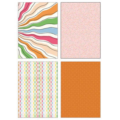 Let's Party Paper Pad 6x8.5 - 24 Double - Sided Sheets - Honey Bee Stamps