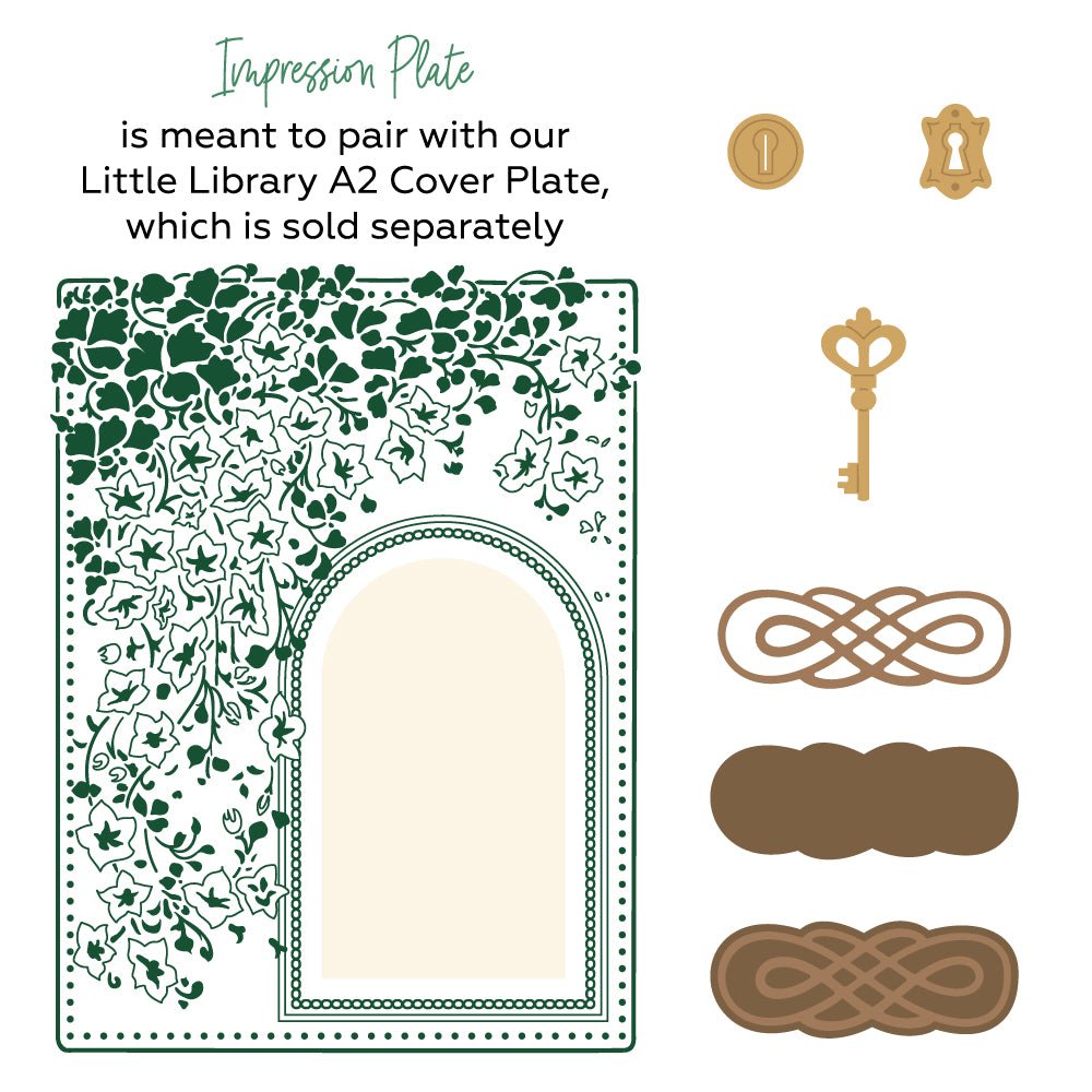 Little Library: Chapter One Add - On - Honey Cuts Stand - Alone Dies - Honey Bee Stamps