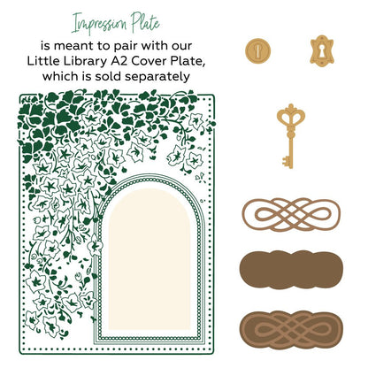 Little Library: Chapter One Add - On - Honey Cuts Stand - Alone Dies - Honey Bee Stamps