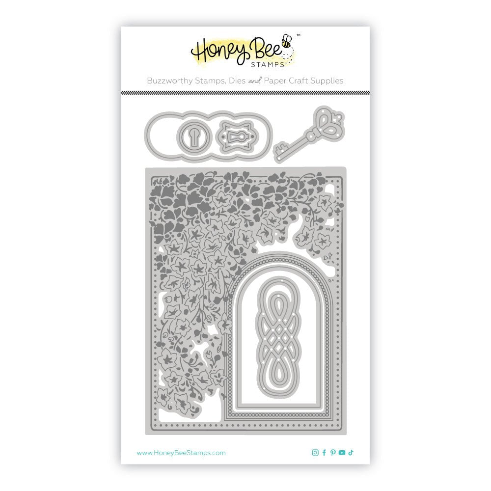 Little Library: Chapter One Add - On - Honey Cuts Stand - Alone Dies - Honey Bee Stamps